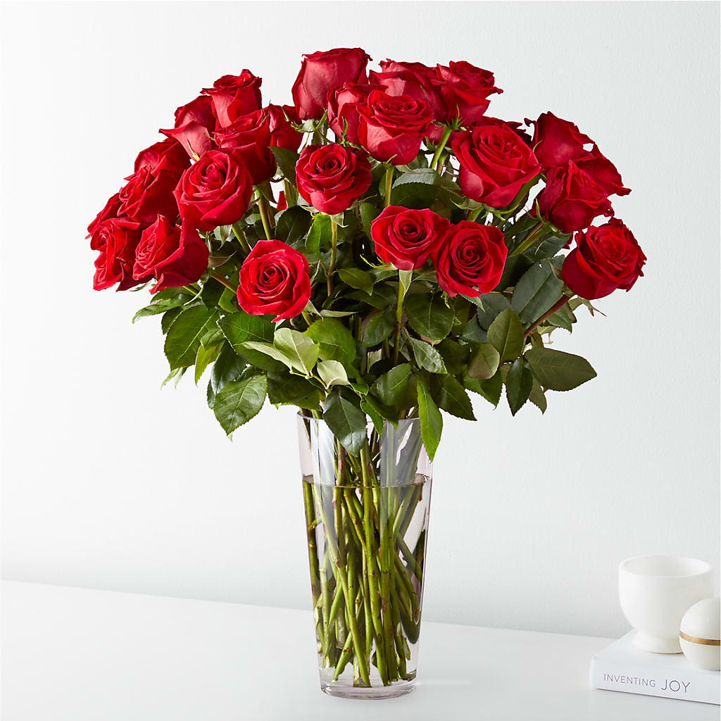Long Stem Red Rose Bouquet – Luxesse Roses, Herriman UT