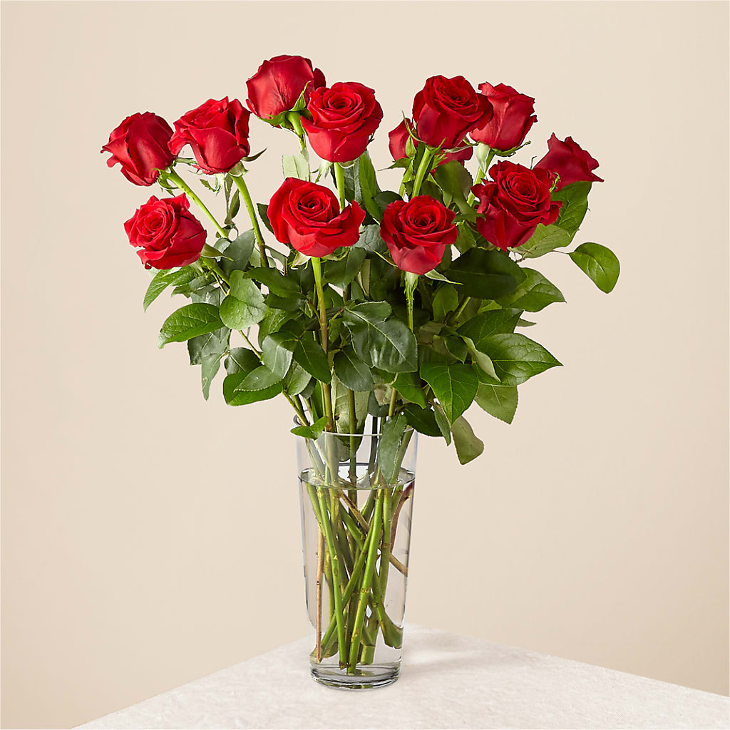 Long Stem Red Rose Bouquet – Luxesse Roses, Herriman UT