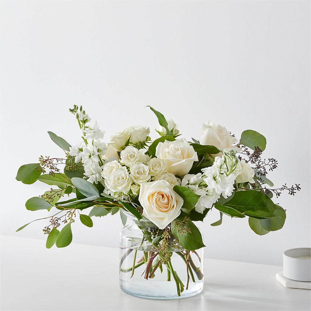 Fresh Linen Bouquet – Luxesse Roses, Herriman UT