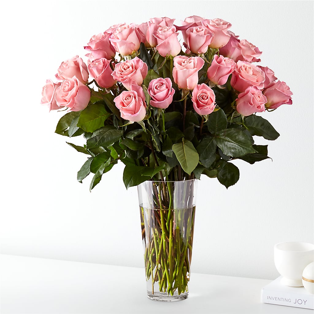Long Stem Pink Rose Bouquet – Luxesse Roses, Herriman UT