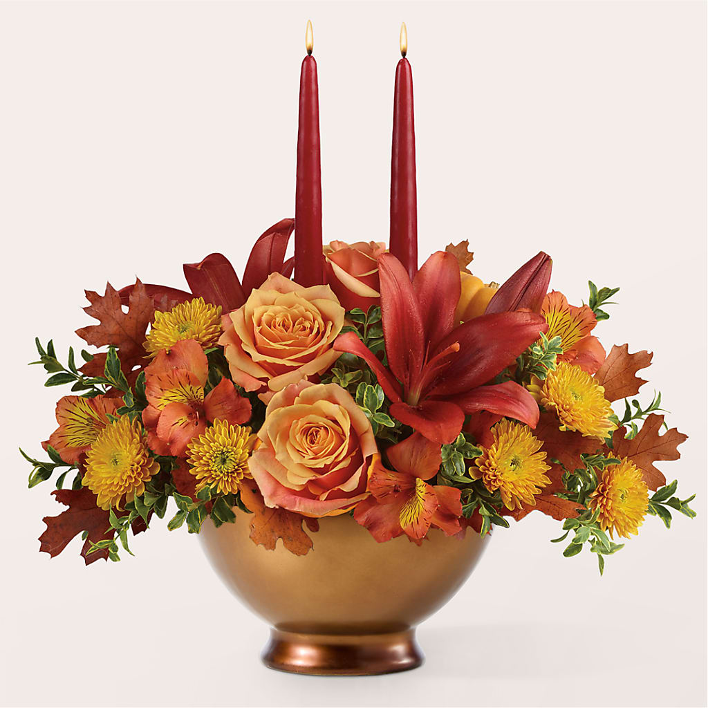 Harvest Table Centerpiece – Luxesse Roses, Herriman UT