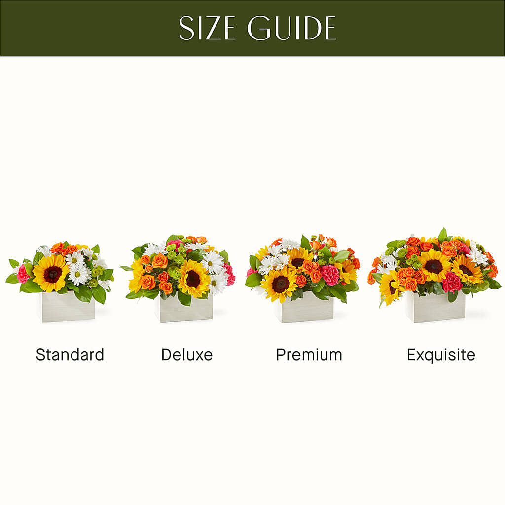 Sun-drenched Blooms Box Bouquet – Luxesse Roses, Herriman UT