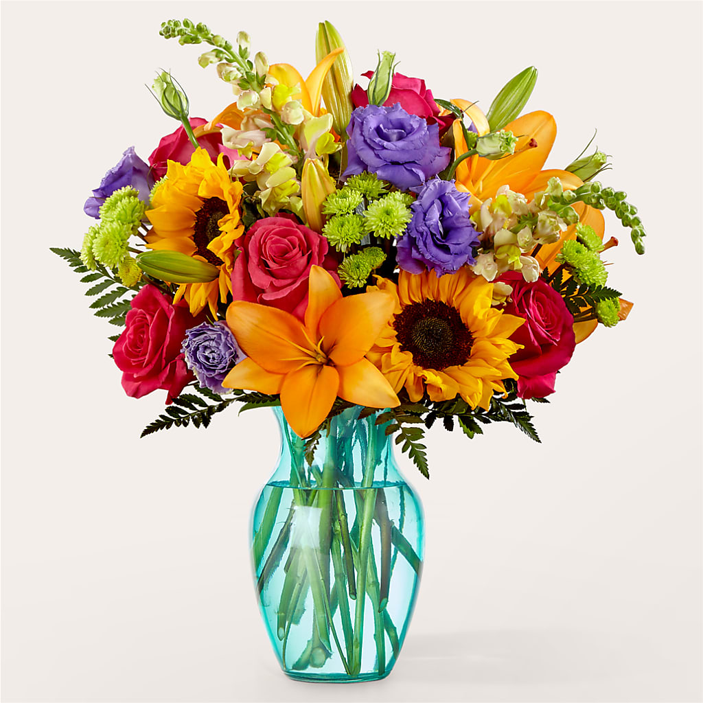 Double Rainbow Bouquet – Luxesse Roses, Herriman UT