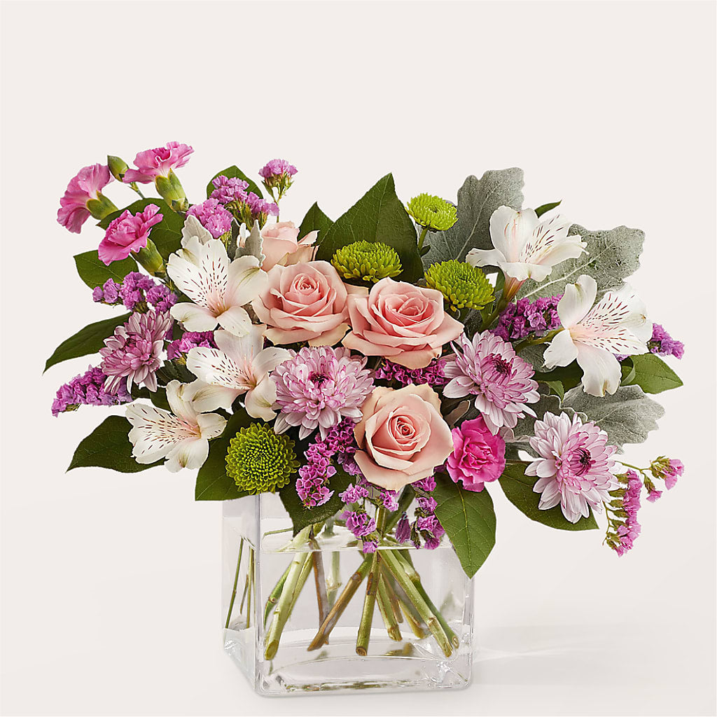 Pink Suede Bouquet – Luxesse Roses, Herriman UT