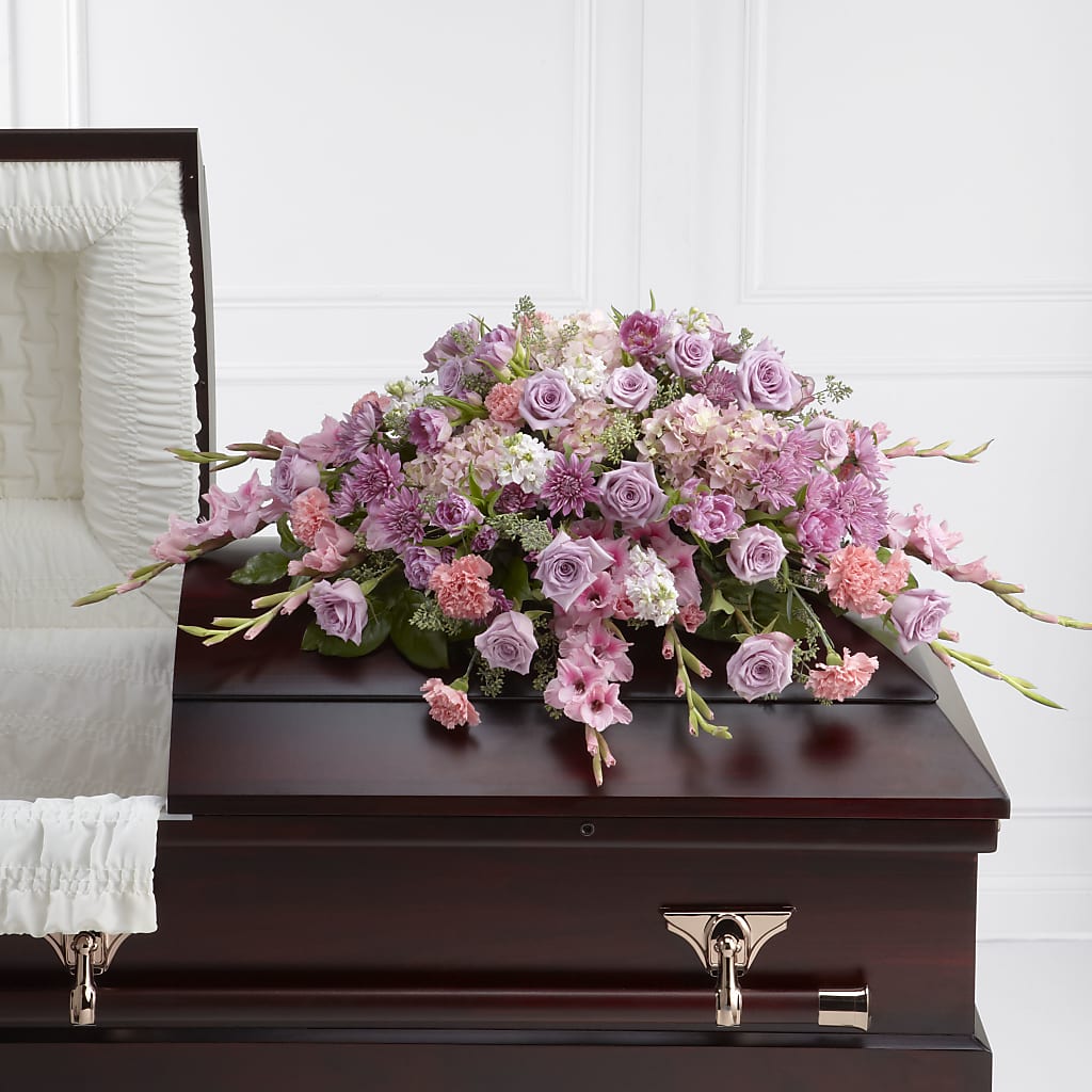 Immorata Casket Spray – Luxesse Roses, Herriman UT
