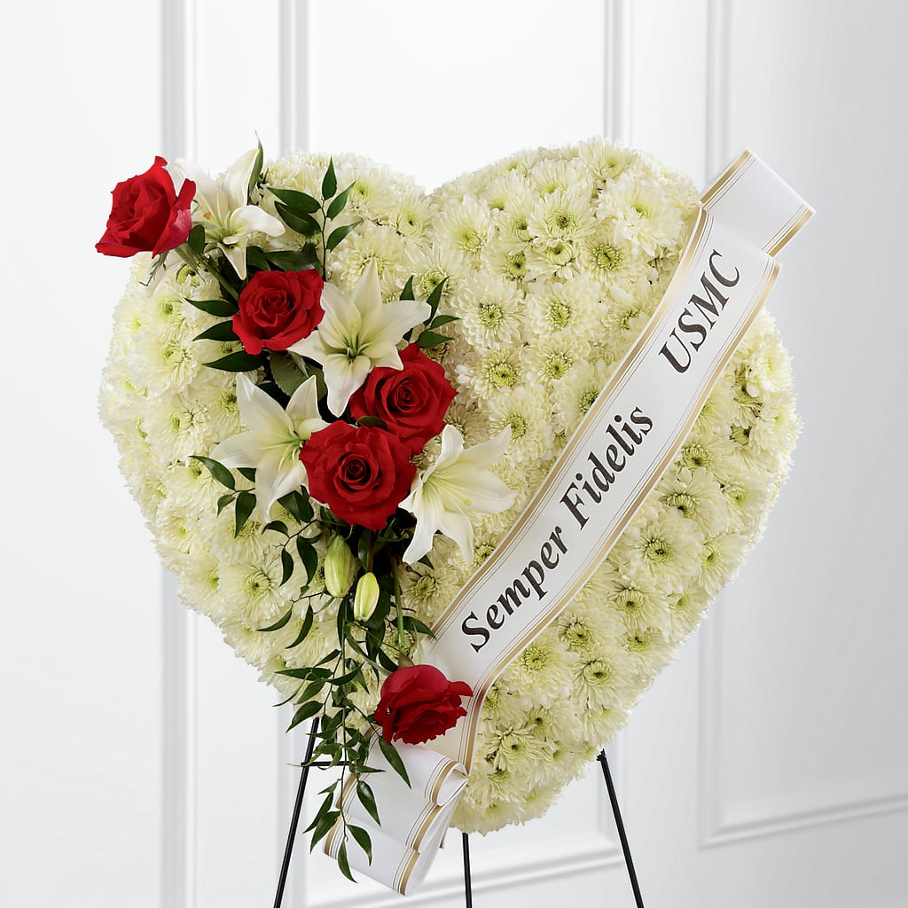 Heartfelt Hero Standing Heart – Luxesse Roses, Herriman UT