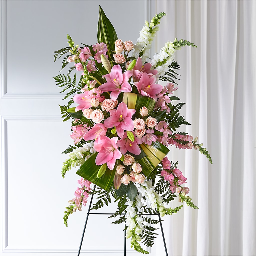 Elegant Embrace Standing Spray – Luxesse Roses, Herriman UT