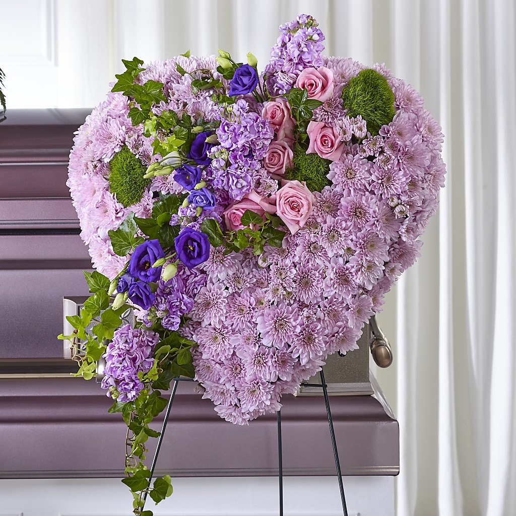 Treasured Love Standing Heart – Luxesse Roses, Herriman UT