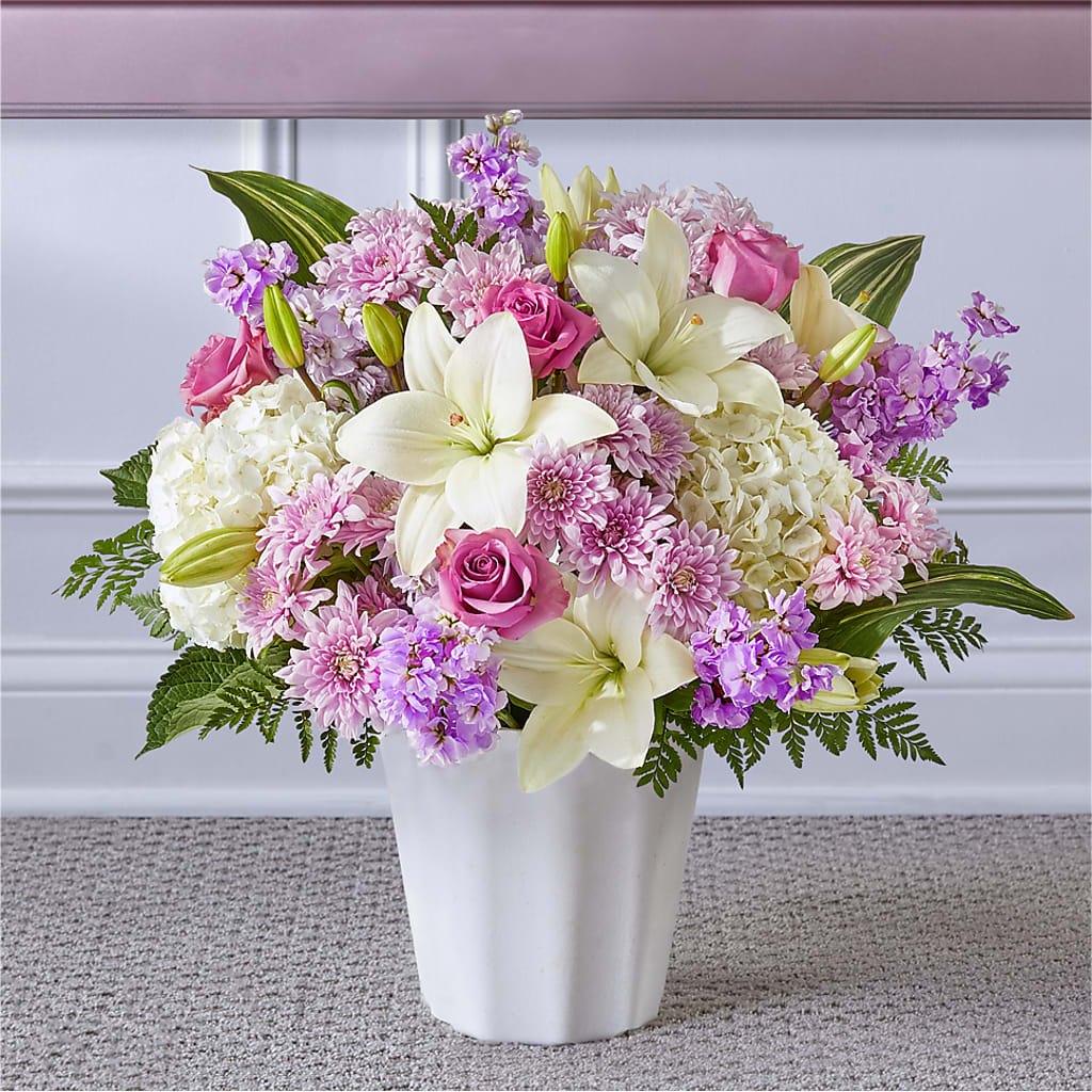 Heaven Sent Floor Basket – Luxesse Roses, Herriman UT
