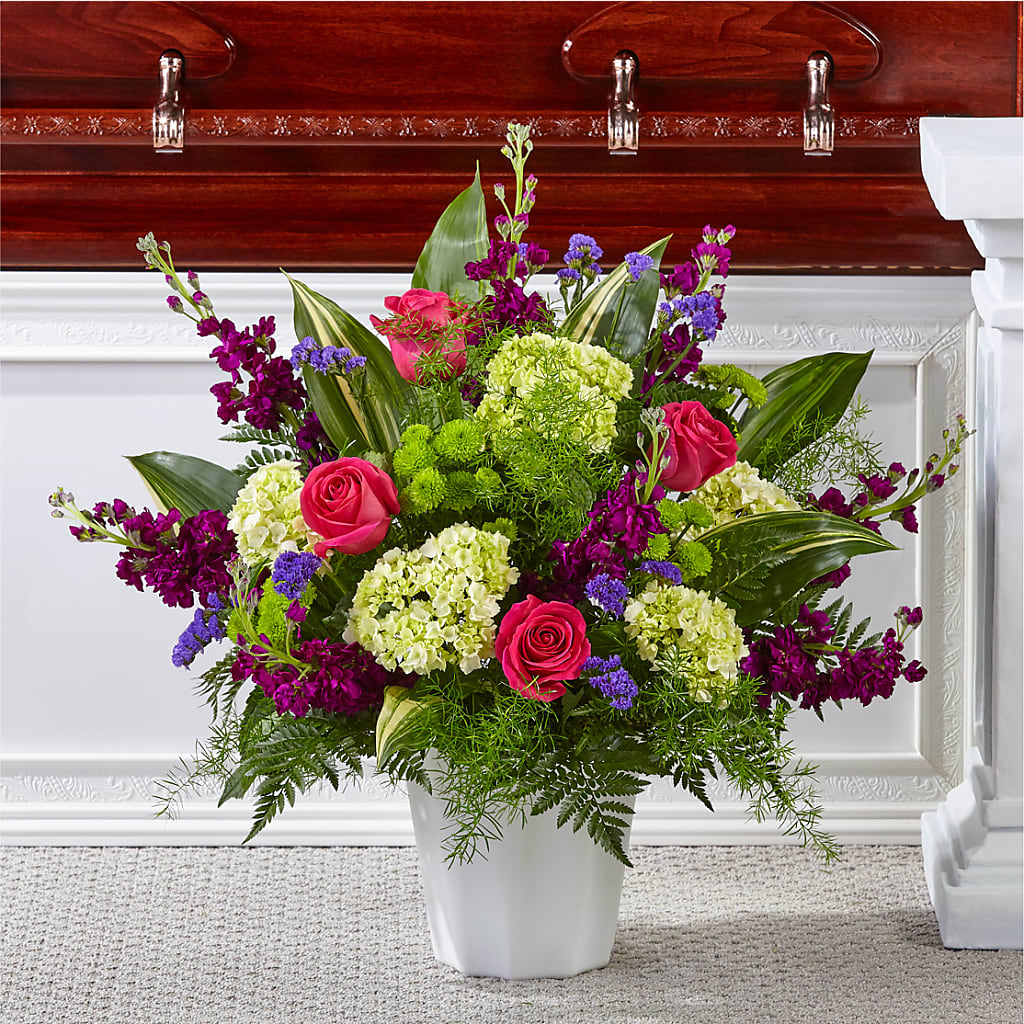 Beautiful Horizons Floor Basket – Luxesse Roses, Herriman UT