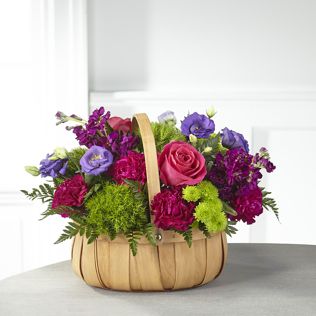 Serene Sanctuary Basket – Luxesse Roses, Herriman UT