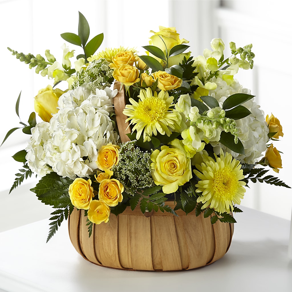 Rustic Remembrance Basket – Luxesse Roses, Herriman UT