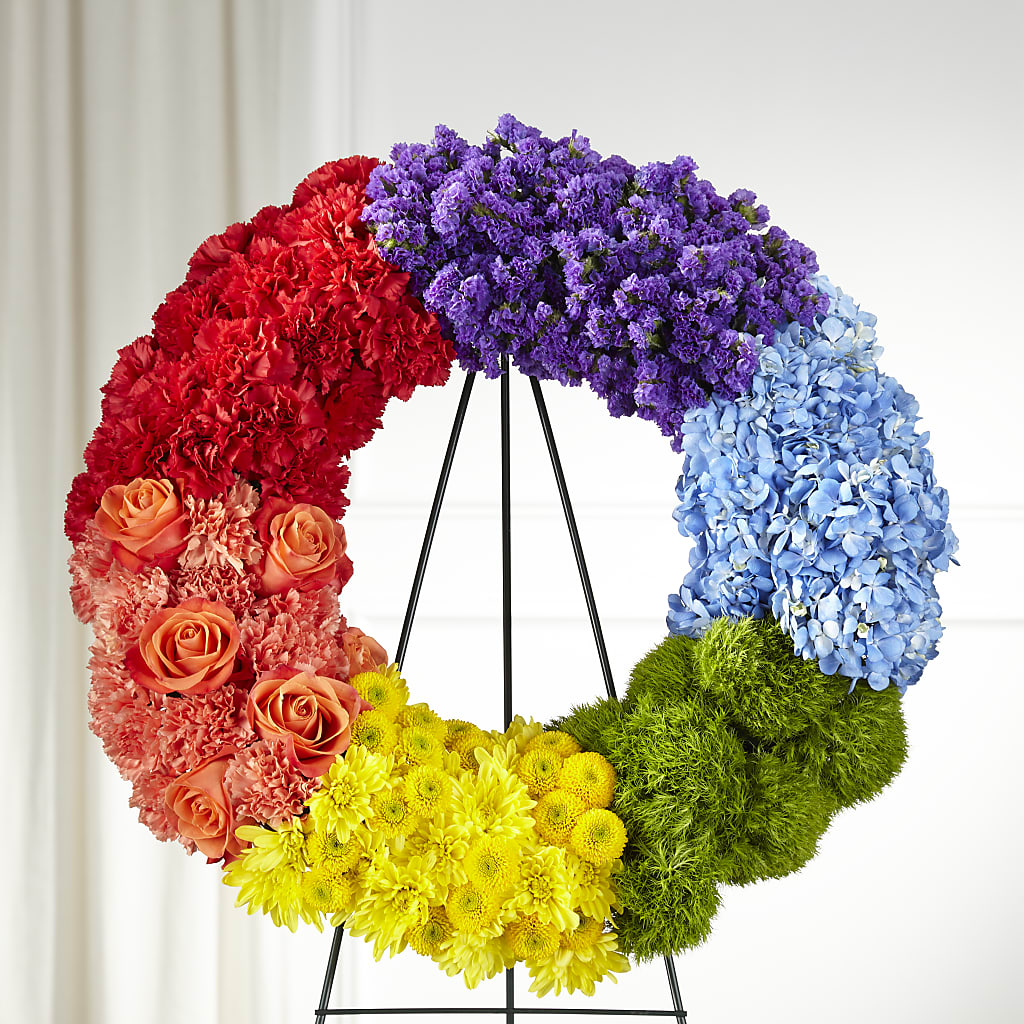 Circle of Love Wreath – Luxesse Roses, Herriman UT