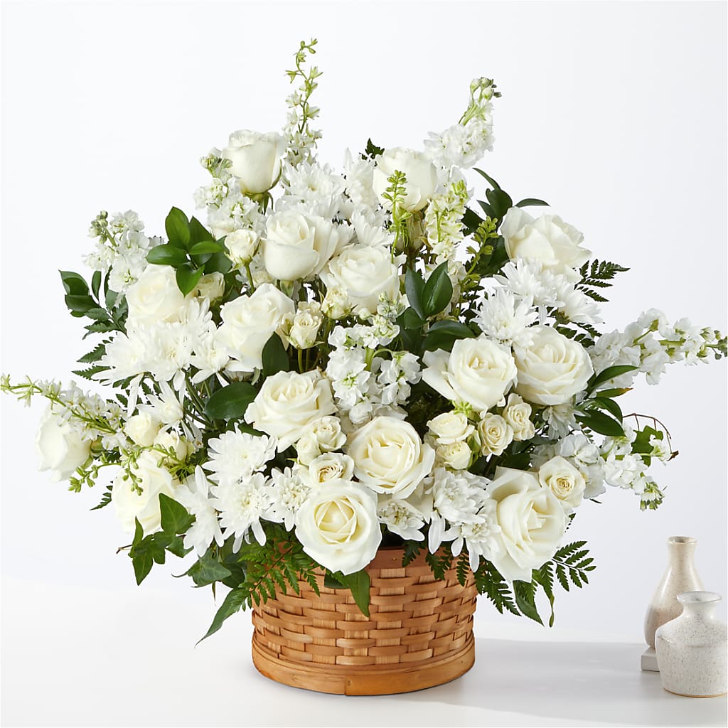Heartfelt Condolences Arrangement – Luxesse Roses, Herriman UT