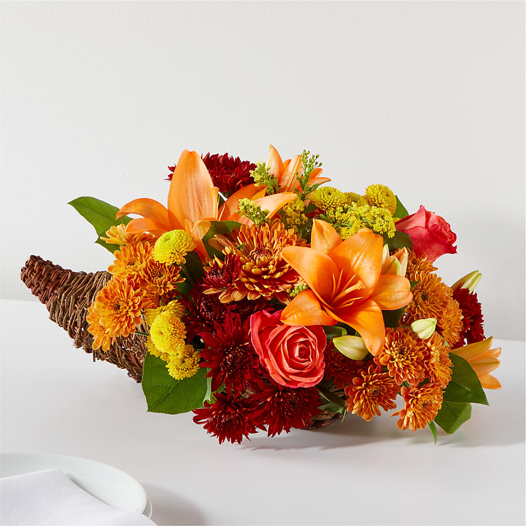 Bouquet of Blessings Cornucopia – Luxesse Roses, Herriman UT