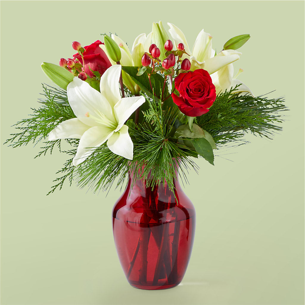 Evergreen Delight Bouquet – Luxesse Roses, Herriman UT
