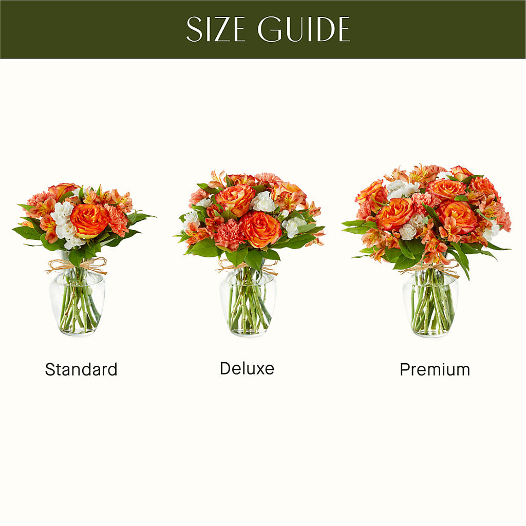 Apricot Glow Bouquet – Luxesse Roses, Herriman UT