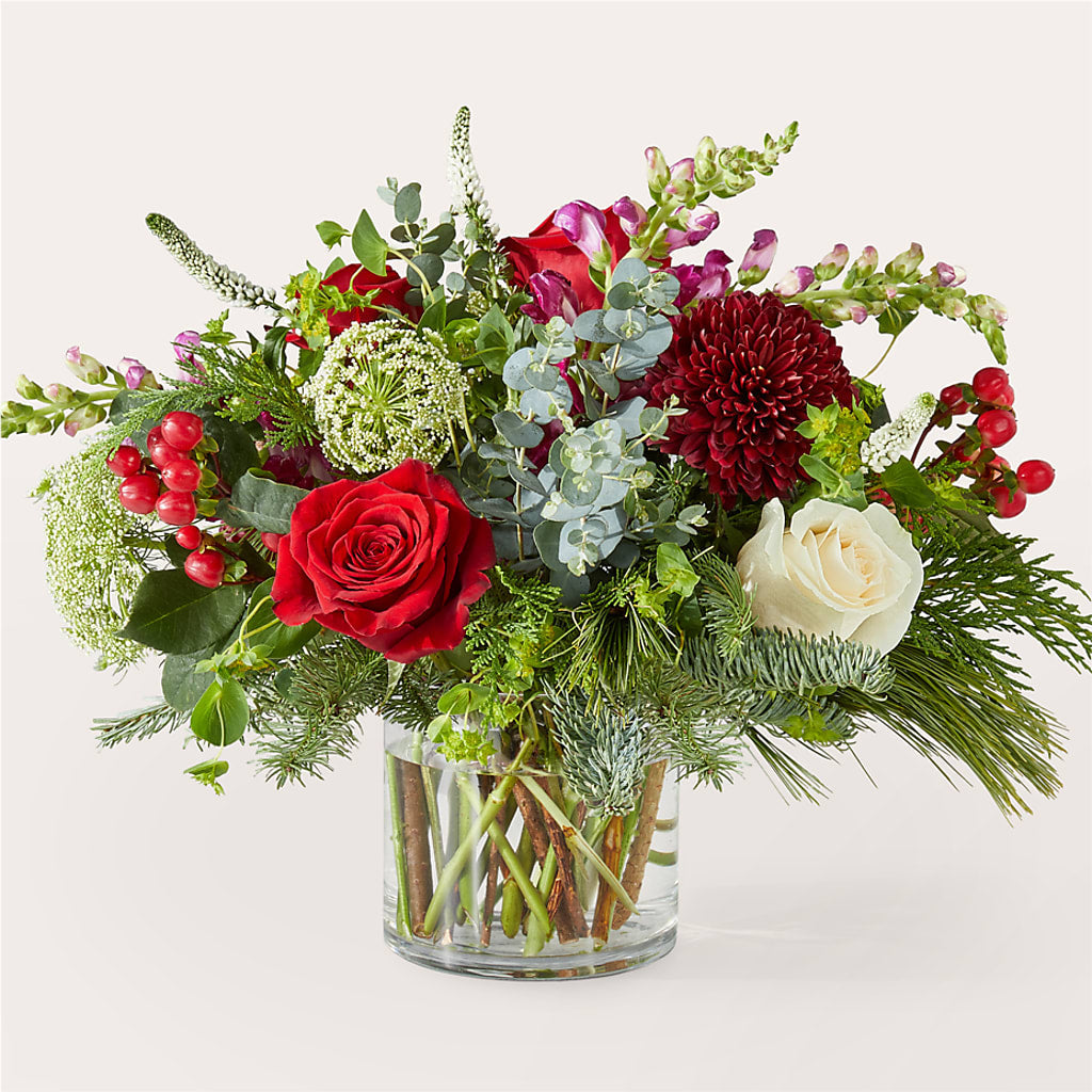 Cranberry Fizz Bouquet – Luxesse Roses, Herriman UT