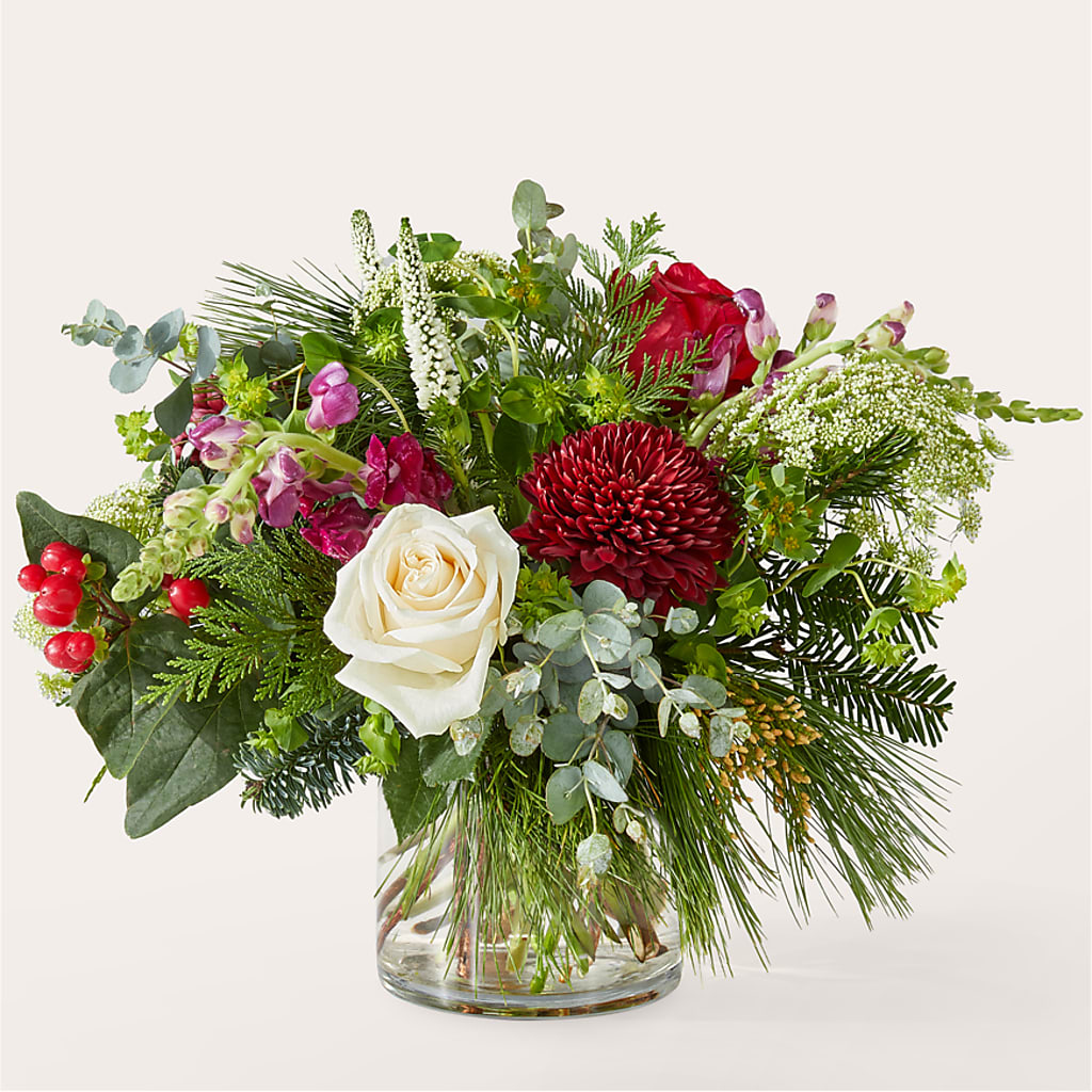 Cranberry Fizz Bouquet – Luxesse Roses, Herriman UT