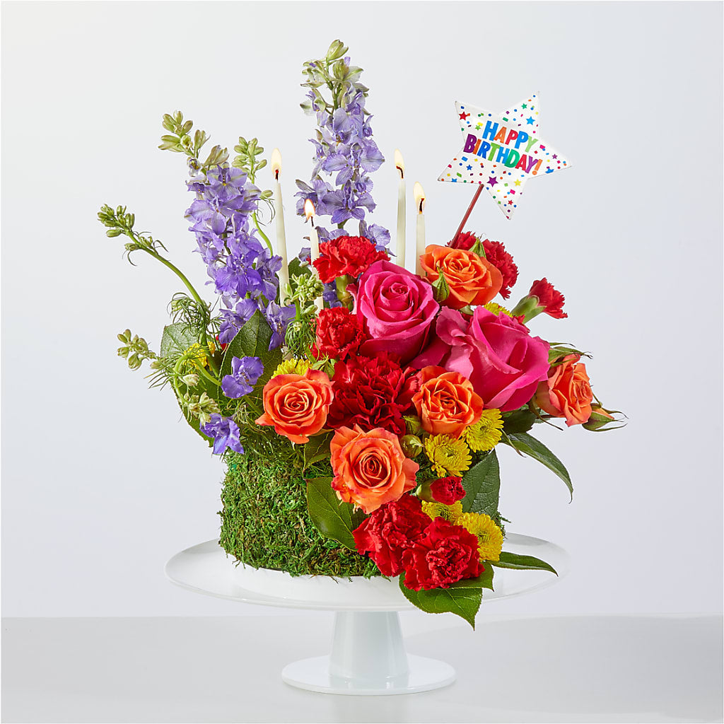 Best Year Yet Floral Cake – Luxesse Roses, Herriman UT