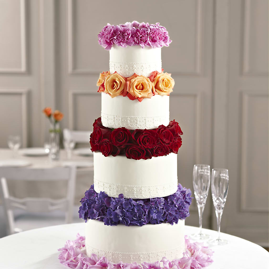 Infinite Love Cake Décor – Luxesse Roses, Herriman UT
