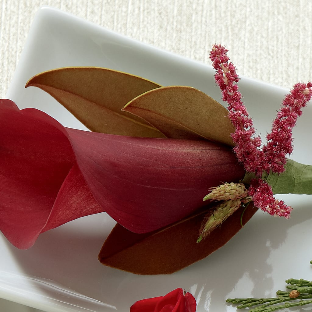 Red Calla Boutonniere – Luxesse Roses, Herriman UT