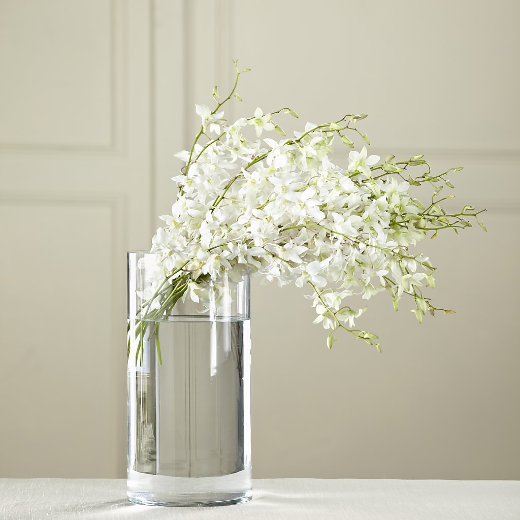White Dendrobium Bouquet – Luxesse Roses, Herriman UT