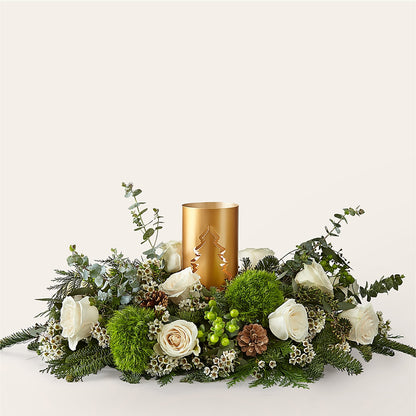 Chestnuts Roasting Centerpiece –  Luxesse Roses, Herriman UT