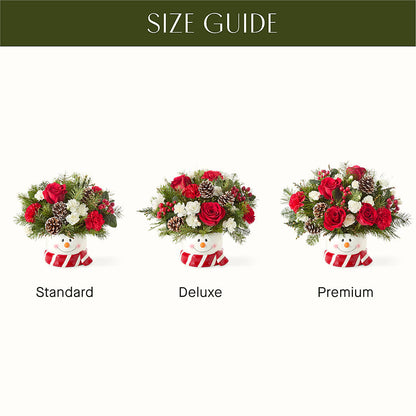 Jolly Snowman Bouquet –  Luxesse Roses, Herriman UT