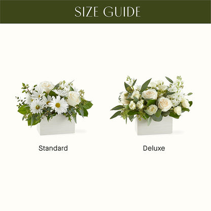 Fresh Linen Box Bouquet –  Luxesse Roses, Herriman UT