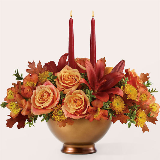 Harvest Table Centerpiece –  Luxesse Roses, Herriman UT