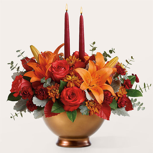 Fruits of Fall Centerpiece –  Luxesse Roses, Herriman UT