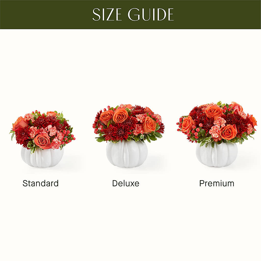 Autumn Air Pumpkin Bouquet –  Luxesse Roses, Herriman UT