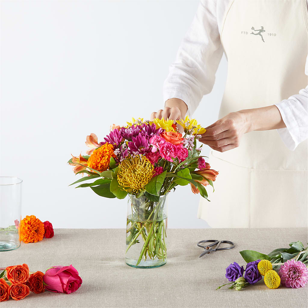 Feast of Color – A Florist Original –  Luxesse Roses, Herriman UT