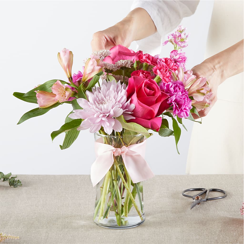 Pink Ribbon - A Florist Original –  Luxesse Roses, Herriman UT