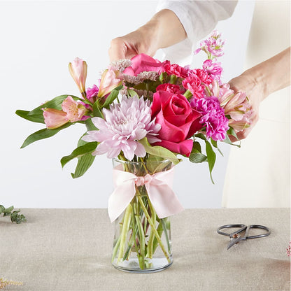 Pink Ribbon - A Florist Original –  Luxesse Roses, Herriman UT