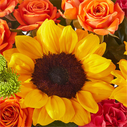 Sun-drenched Blooms Box Bouquet –  Luxesse Roses, Herriman UT