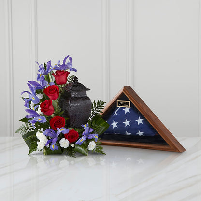Patriotic Tribute Arrangement –  Luxesse Roses, Herriman UT