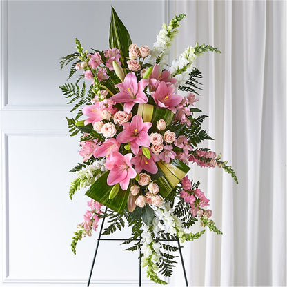 Elegant Embrace Standing Spray –  Luxesse Roses, Herriman UT