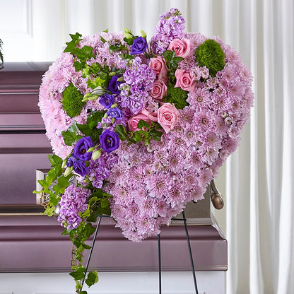 Treasured Love Standing Heart –  Luxesse Roses, Herriman UT