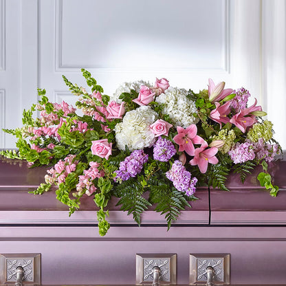 Life's Gratitude Casket Spray –  Luxesse Roses, Herriman UT