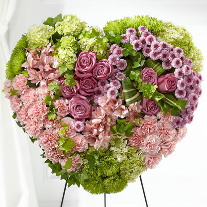 Heartwarming Standing Heart –  Luxesse Roses, Herriman UT