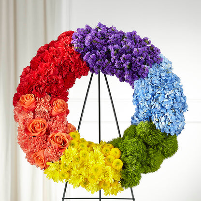 Circle of Love Wreath –  Luxesse Roses, Herriman UT