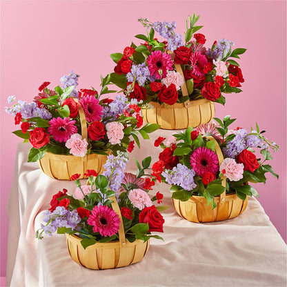 Pink Picnic Basket –  Luxesse Roses, Herriman UT