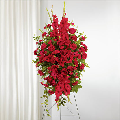 From the Heart Standing Spray –  Luxesse Roses, Herriman UT