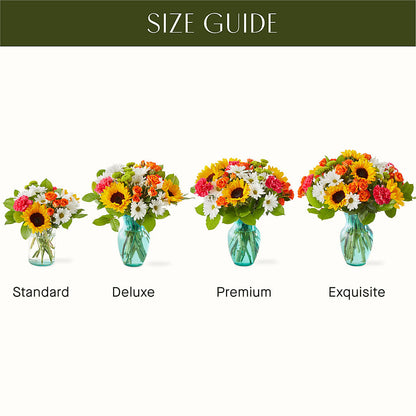 Sun-drenched Blooms Bouquet –  Luxesse Roses, Herriman UT