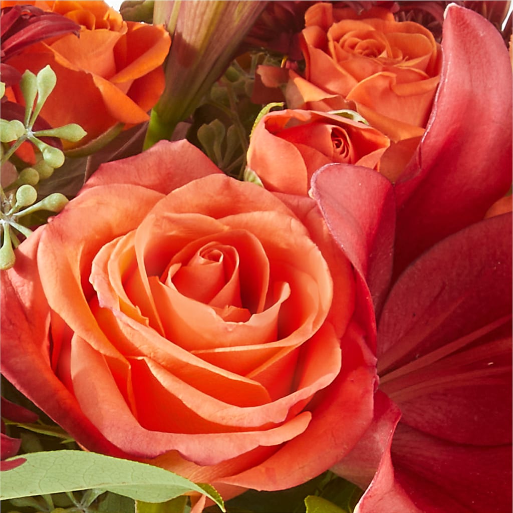 Crimson Leaves Bouquet –  Luxesse Roses, Herriman UT