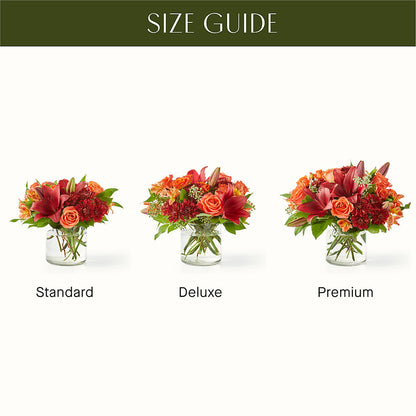 Crimson Leaves Bouquet –  Luxesse Roses, Herriman UT