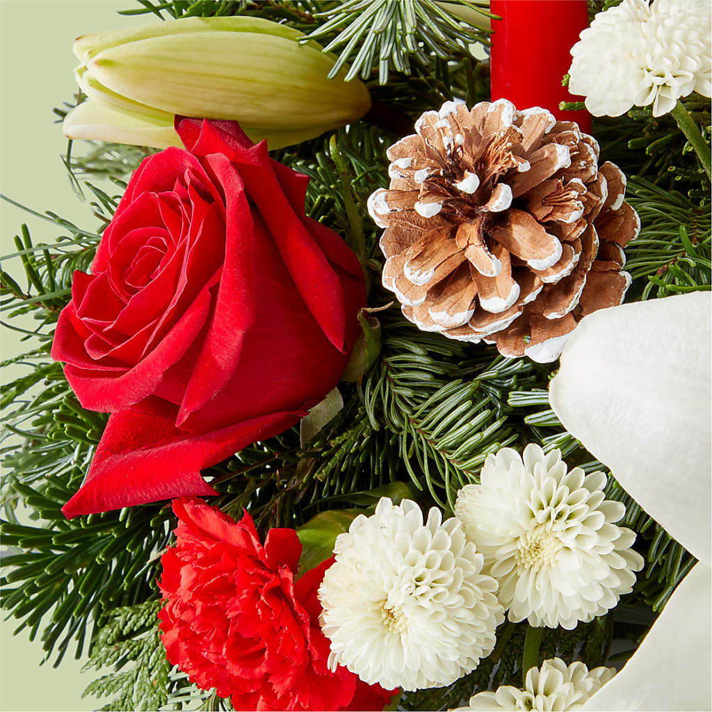 Seasonal Festivities Centerpiece –  Luxesse Roses, Herriman UT