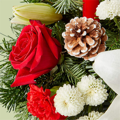 Seasonal Festivities Centerpiece –  Luxesse Roses, Herriman UT